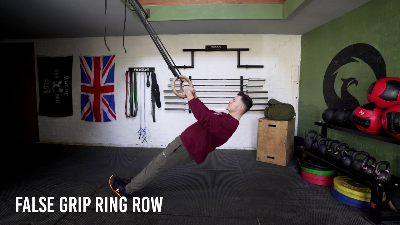False Grip Ring Row YouTube
