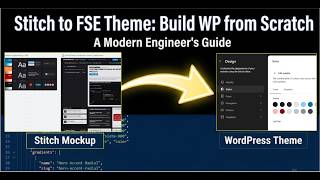 AI Mockup to WordPress FSE Theme: Gemini, Stitch, & Copilot Workflow