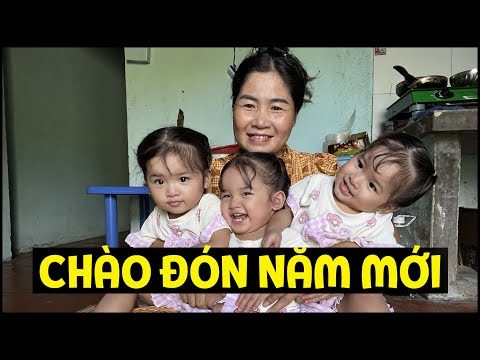 Video Ba bé sinh ba Gạo Sữa Kem cùng nhau ăn nho đón năm mới 2026 | TAM CÔNG CHÚA - youtube