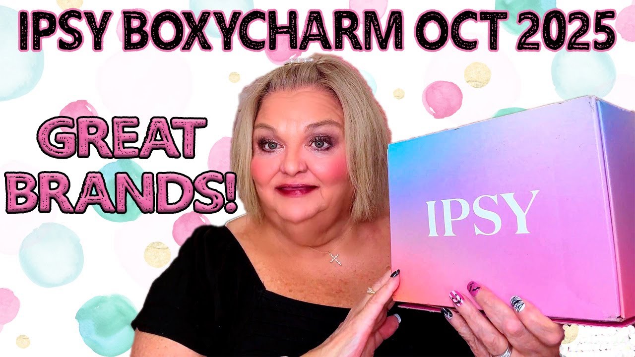 IPSY BOXYCHARM OCTOBER 2025 GREAT BRANDS! 