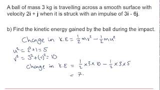 Edexcel Mechanics 1: Impulse & momentum 2-2