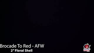 Brocade To Red – 18130 – AFW - Tubes Case - Wholesale Fireworks - WFBOOM.COM
