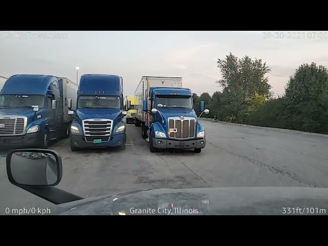 BigRigTravels LIVE | Granite City, IL to Mooresville, IN (9/30/21 6:53 AM)