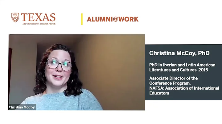 Alumni@Work: Christina McCoy, PhD