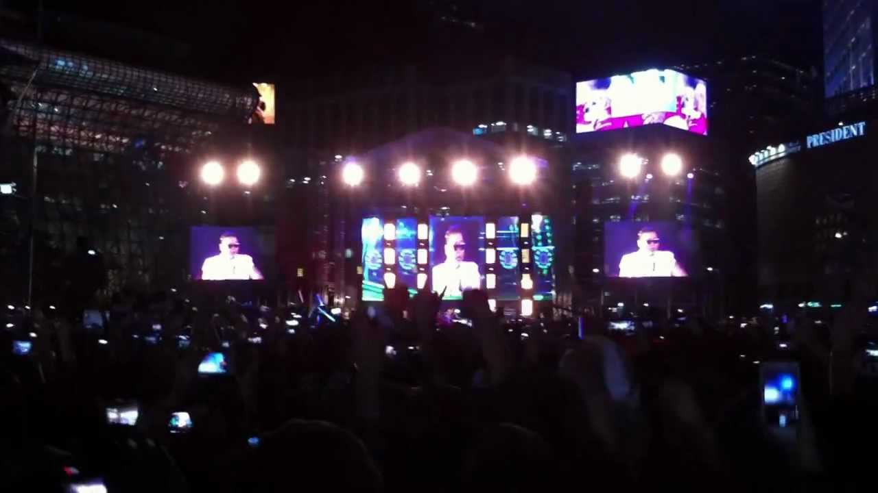 Gangnam Style, PSY Concert Seoul