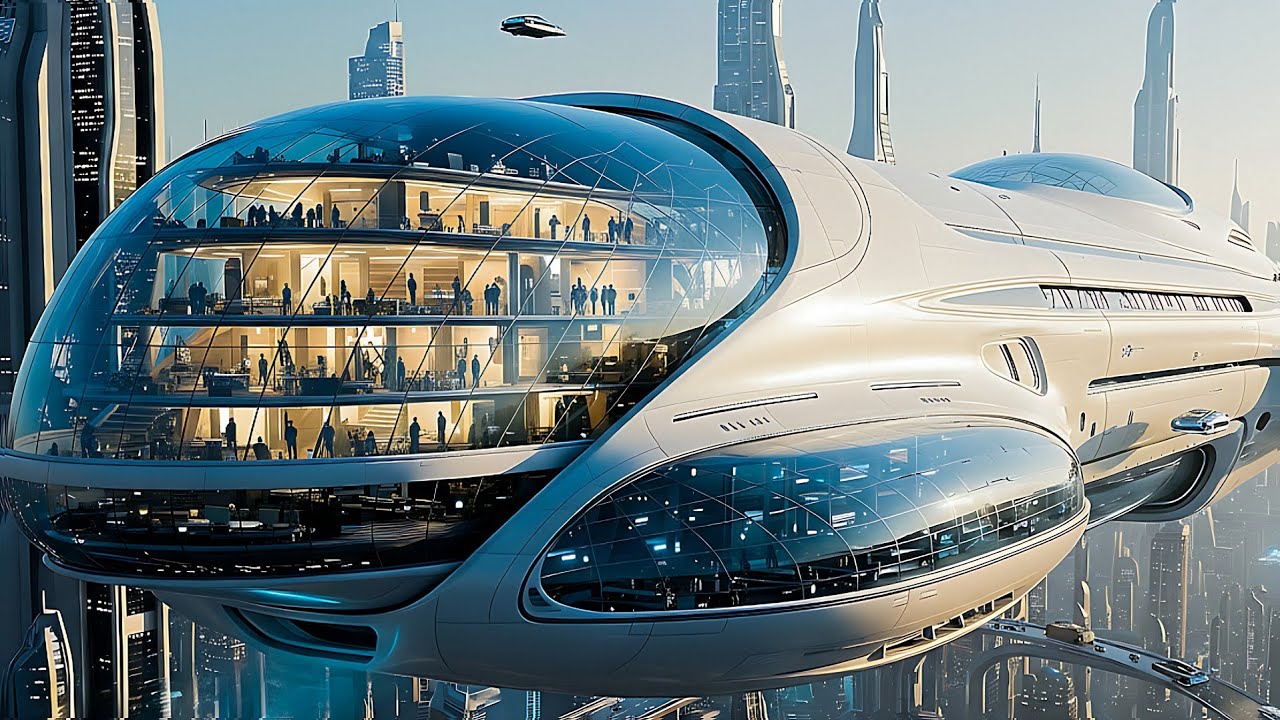 Living in 2100 among floating structures and modern transport | Future ...