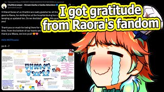 Kiara Received Gratitude from Raora's Fandom for Visiting Raora in the Hospital...