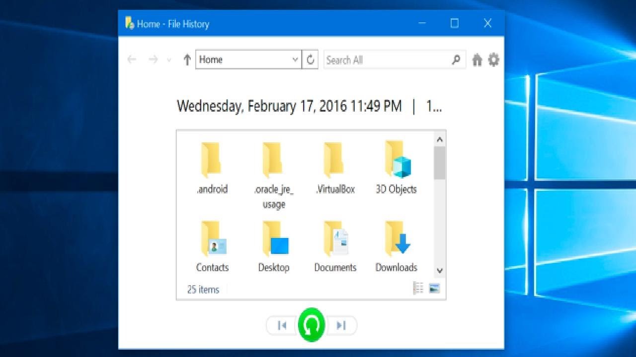 How to Use Windows’ File History to Back Up Your Data - YouTube