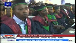 Gov. Amosun Rescinds decision to scrap TASUED