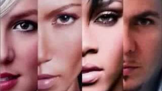 Jennifer Lopez VS Britney Spears VS Rihanna VS Pitbull Against The Floor 2011 Resimi