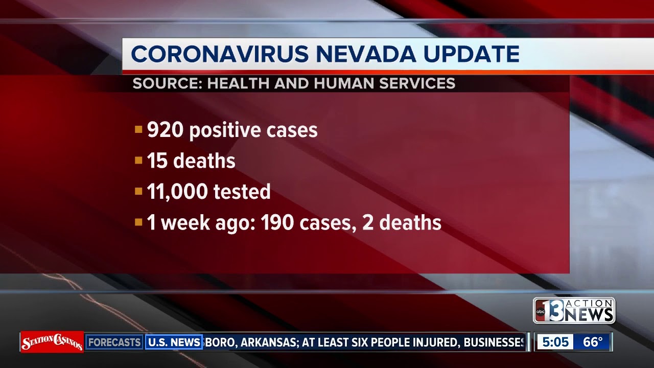 Nevada COVID-19 update