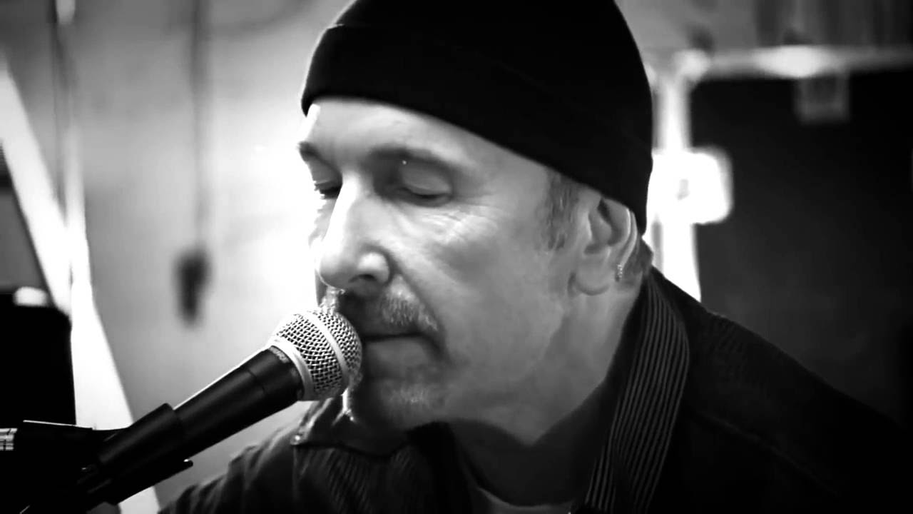 U2   The Edge Running To Stand Still Acoustic Version