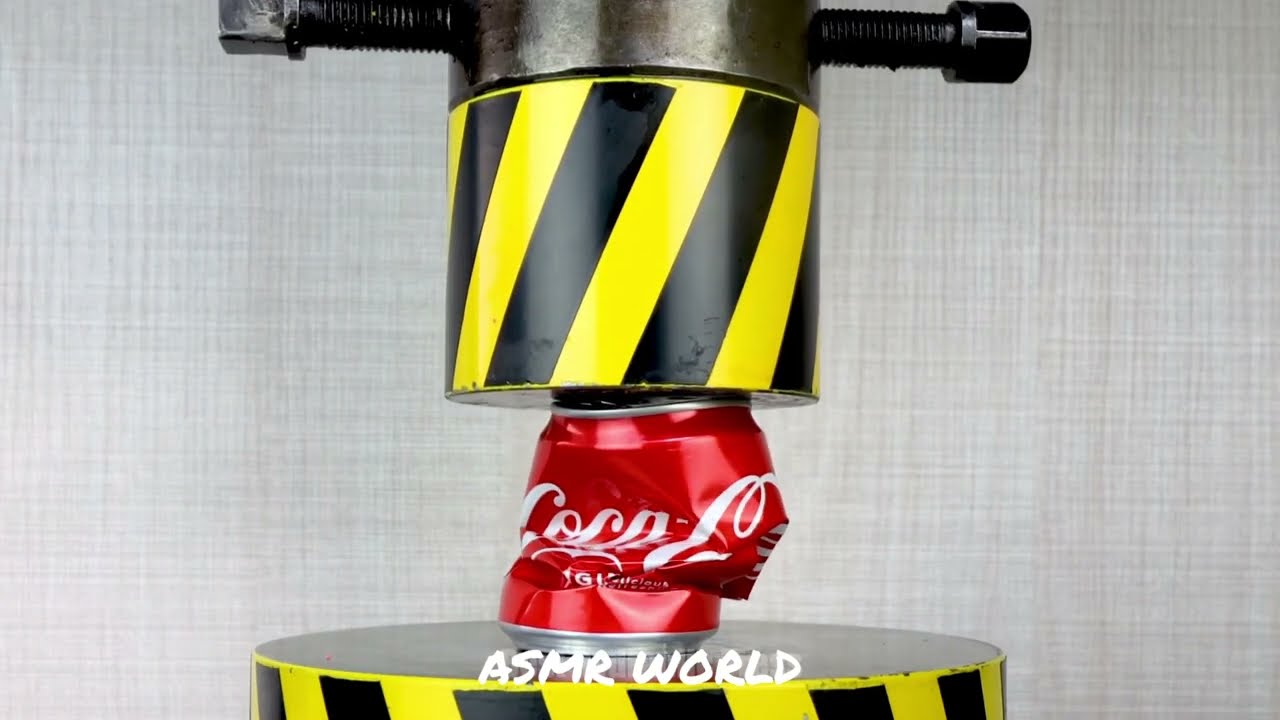 1000 TON HYDRAULIC PRESS VS CRAZY STUFF