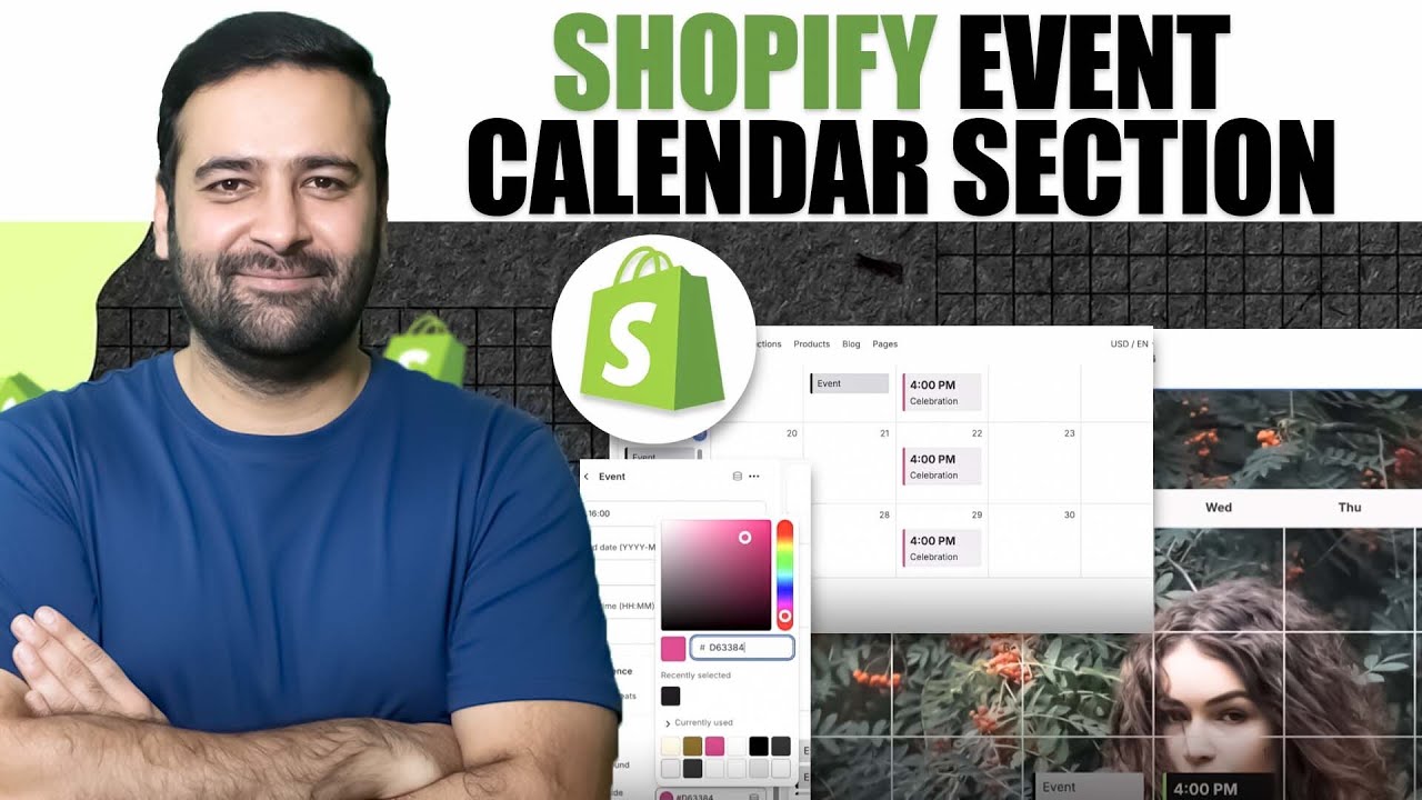 How To Add Event Calendar in Shopify [2026 - Without APP] - YouTube