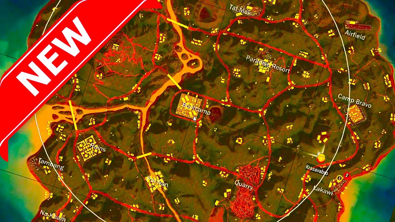 Карта санок pubg