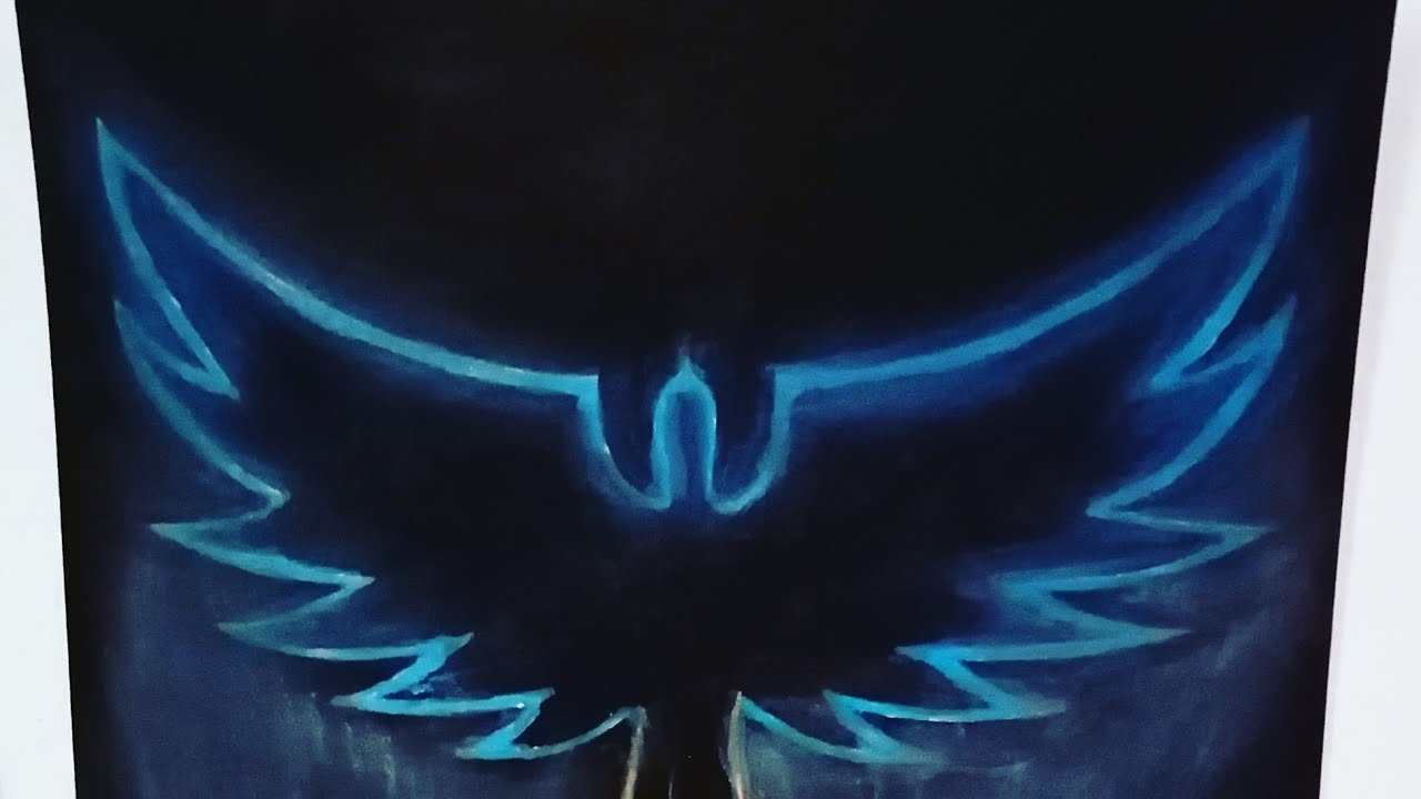 Fénix (Realizado en Tinta China, Prismacolor y Gises Pastel) || Christian Salgado