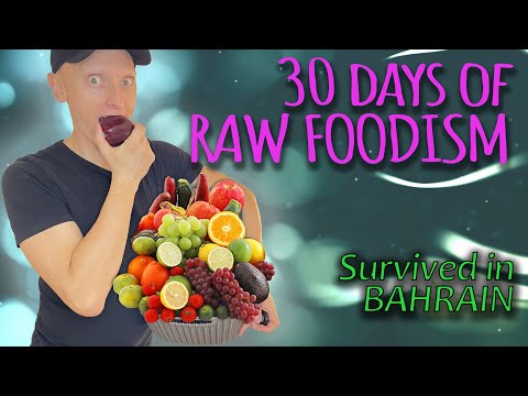 Raw foodism and veganism challenge. Survived and lost weight