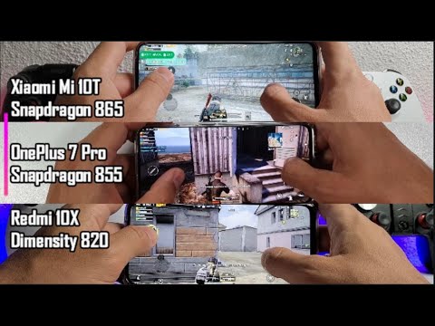 Xiaomi Mi 10T vs Redmi 10X / OnePlus 7 Pro Speed test/Antutu/Gaming comparison/PUBG/Redmi K30S Ultra