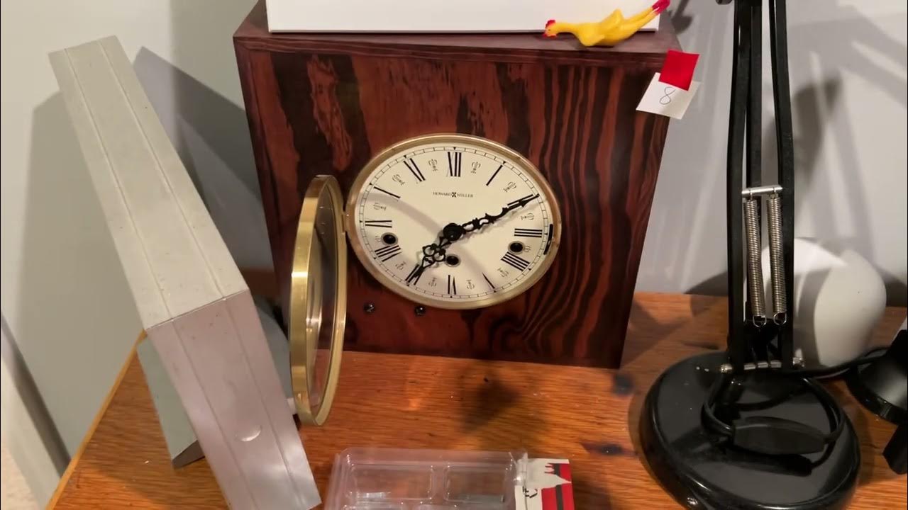 Winding my freshly built Triple Chime Mantle Clock! YouTube