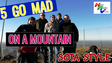 Amateur Ham Radio SOTA Activation. Bardon Hill G/CE-004