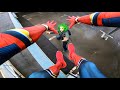 Spiderman vs joker  real life parkour pov