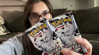 ASMR Pokemon Card Opening: White Flare