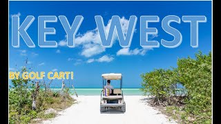 Key West on a Golf Cart! #bluemoosetraveler #letsgo #keywest #travel #golfcart #southernmostpoint