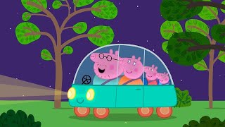 daddy pigs new electric car peppa pig kids videos