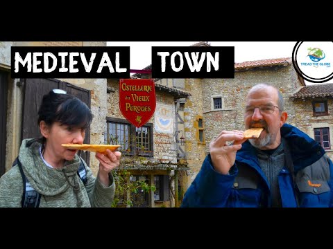 VANLIFE FRANCE 2020 - medieval town of Perouges.  Adventure Overlanding Vanlife series