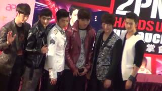 2PM @ apm x HANDS UP Hi TOUCH擊掌會  20120309