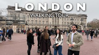 Central London Walking Tour  Victoria Station To Buckingham Palace  The Best City To Explore 4k