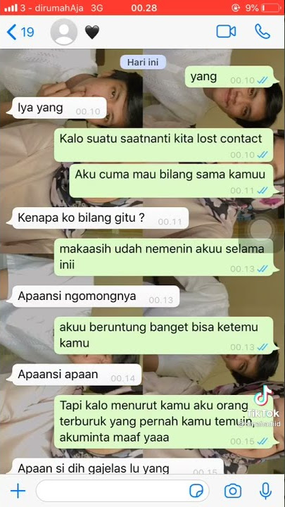 Prank text pacar gila parah banget 😭 malah jadi sang**