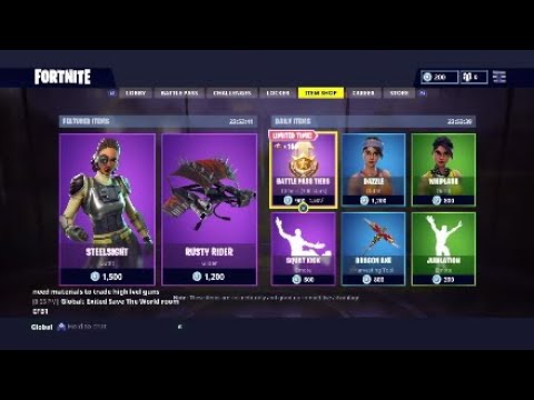 Fortnite Item Shop 4/27/2018 BOOGIE DOWN DANCE - YouTube