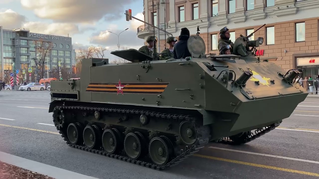 ВДВ, репетиция парада 4 мая 2022 / Airborne Forces, the rehearsal of the Victory Parade in Moscow.