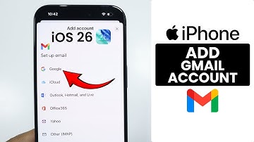 [iOS 26] How to Add Gmail Account on ANY iPhone - Login Google Account