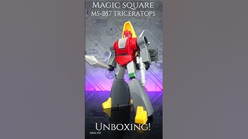 Dinobot Slag | Magic Square MSB-57 Triceratops Unboxing! #transformers #toys