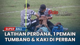 Latihan Perdana Timnas Indonesia Makan Korban, Satu Pemain Terkapar