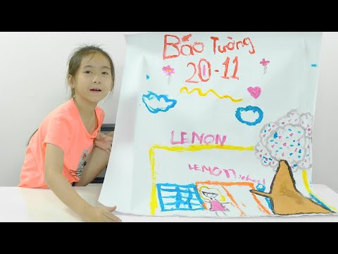 Video: How To Make A Wall Newspaper About Your Child