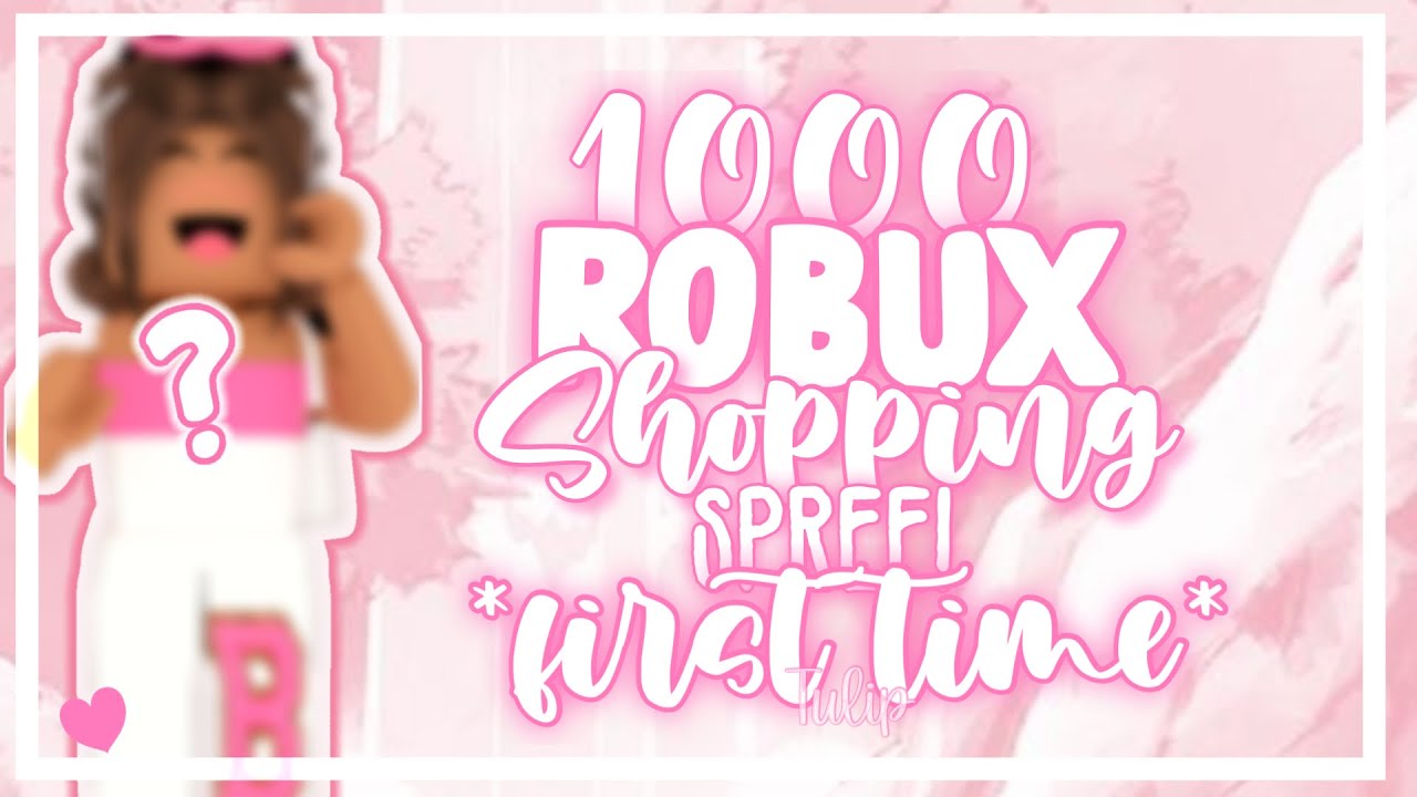 1,000 ROBUX SHOPPING SPREE 🛍 🛒, ROBLOX