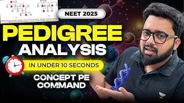 Pedigree Analysis in 10 Seconds I Genetics Hack I Pranav Pundarik