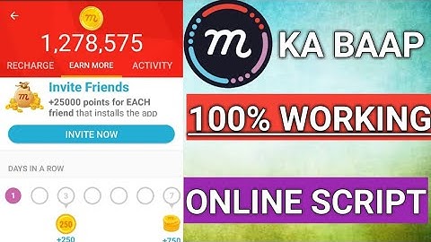 Mcent Browser KA Baap 100% Working Online Script Unlimited Refer Trick Free Recharge