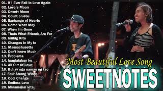 SWEETNOTES Most Beautiful Love Songs 💟 If I Ever Fall In Love Again🌺 SWEETNOTES Cover Playlist 2024