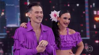 Enrique Diaz dança Salsa na dança dos famosos | Domingão com Huck