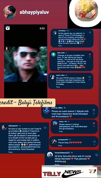 Vivian Dsena #celebration 14 years pyaar ki ek #kahani #on demand season 2 , (BB 18)