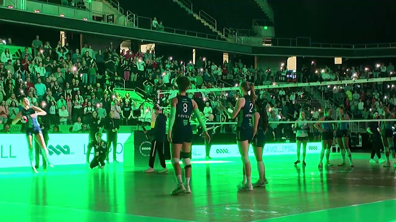 Lexi Rodriguez 1st Professional Start LOVB Omaha Volleyball Starting Lineup 3/22/2025