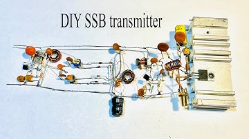 DIY SSB radio transmitter. Range 2500 km