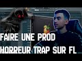 J'AI FAIT UNE PROD HORROR TRAP AVEC UN VST GRATUIT SUR FL STUDIO 20 - tuto rap trap débutants