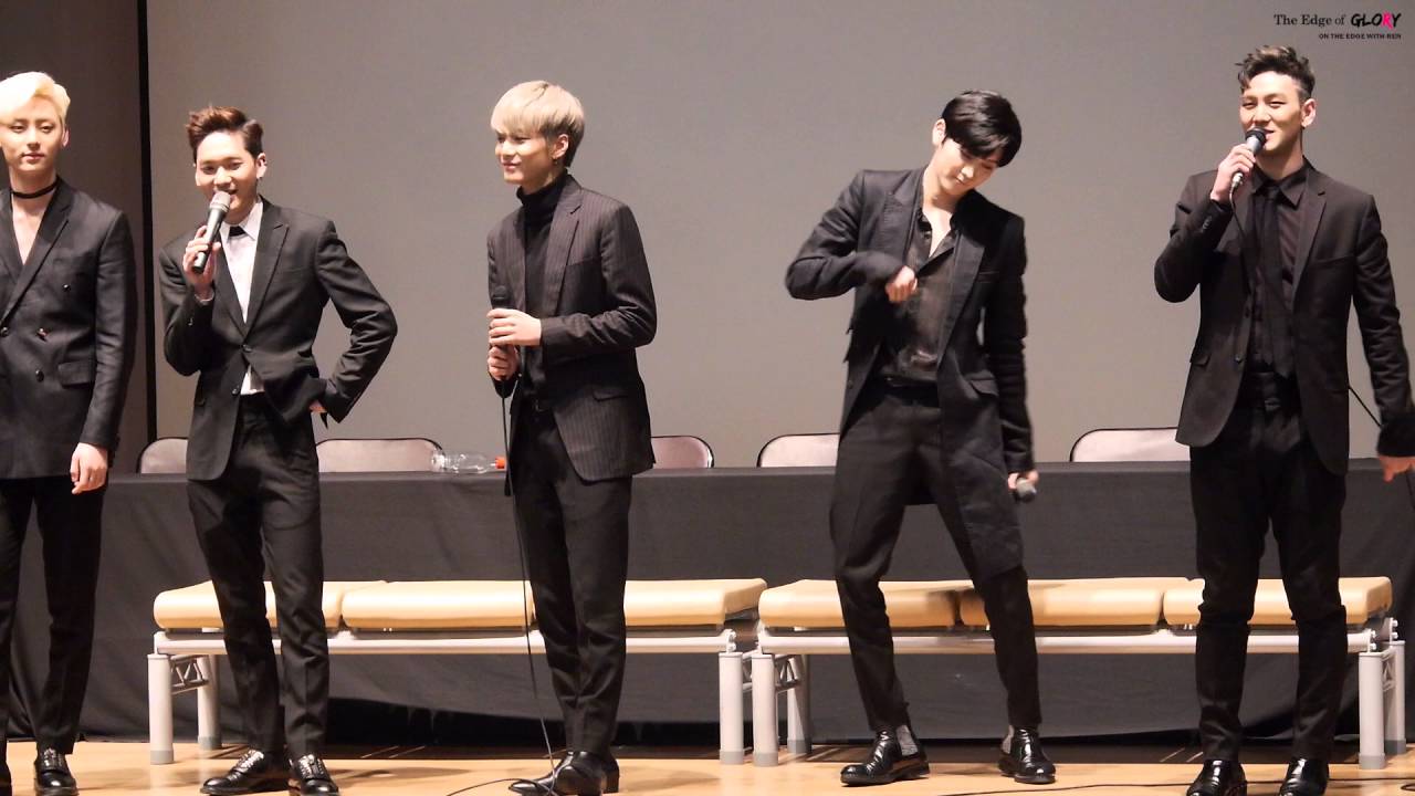 160326 뉴이스트 여왕의 기사 명동 팬사인회 (3) 엔딩 + 여왕의 기사 live