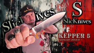 SLIC KNIVES KEPPER 5 FULL REVIEW | DAM DO I LOVE THIS KNIFE!!! COLAB  @ImScabyourenot