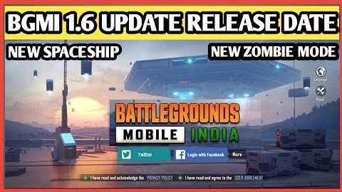 BATTLEGROUNDS MOBILE INDIA 1.6.0 UPDATE RELEASE DATE ! ZOMBIE MODE ! SPACESHIP  ! TRIZEN GAMING